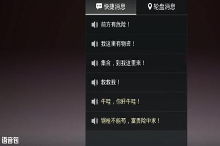 和平精英外挂语音包怎么调（和平精英的开挂语音包怎么用）